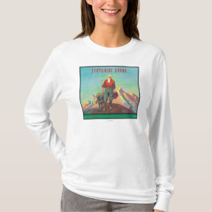 Camiseta Cuarenta y nueve naranjas LabelRedlands, CA
