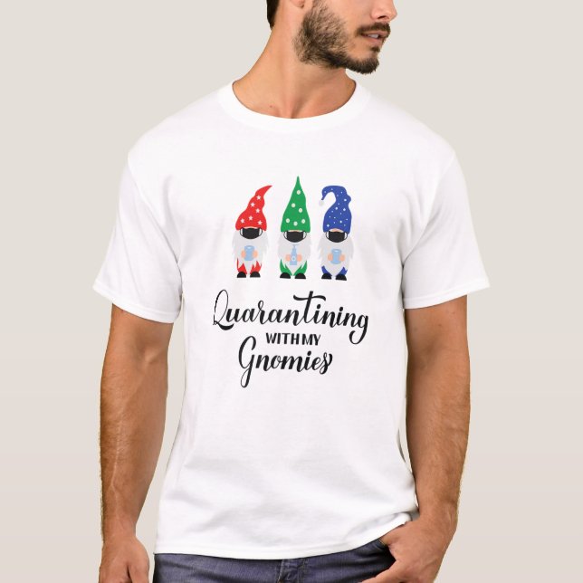 Camiseta Cuarentear con mis Gonmies Navidades amables (Anverso)