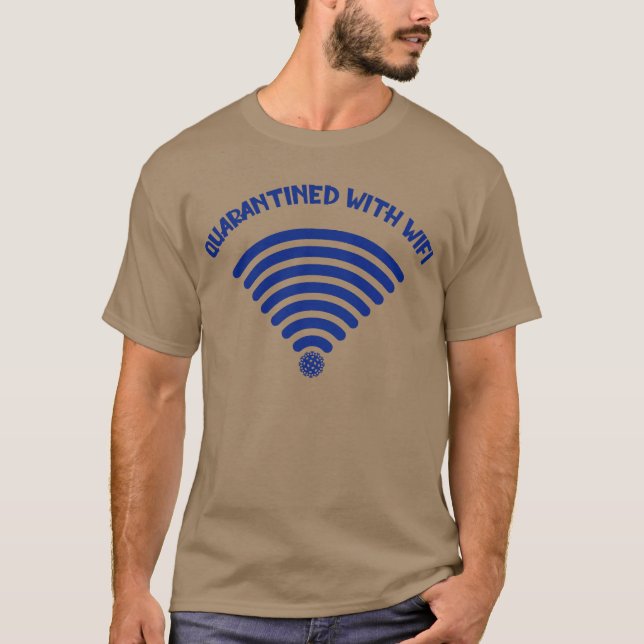 CAMISETA CUARENTENA CON WIFI (Anverso)