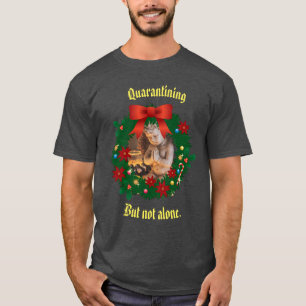 Camiseta Cuarentena de Heather pero no vacaciones sola