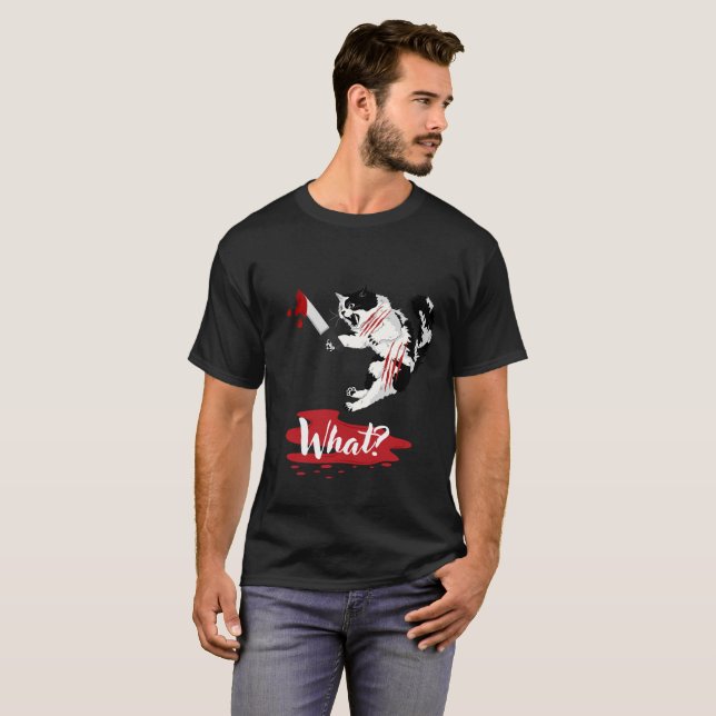 Camiseta Cuarentena espeluznante (Anverso completo)