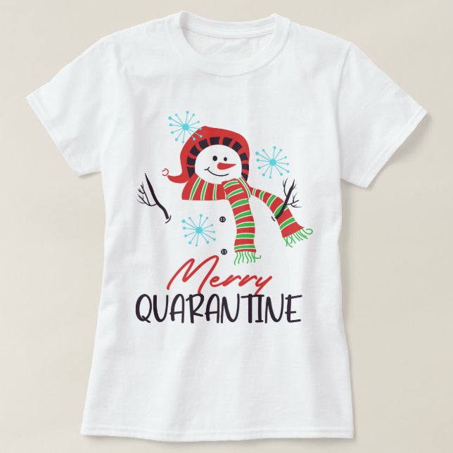 Camiseta Cuartentena Feliz (Diseño del anverso)