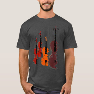 Camiseta Cuarteto de cuerdas con violines Viola y Cello
