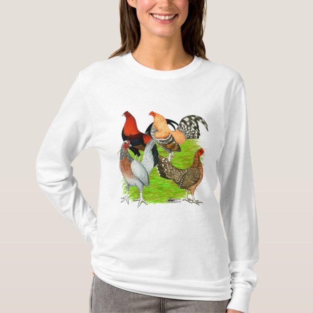 Camiseta Cuarteto de juego en inglés antiguo (Anverso)