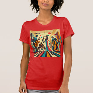 Camiseta Cuarteto de la Edad del Jazz de mediados de siglo