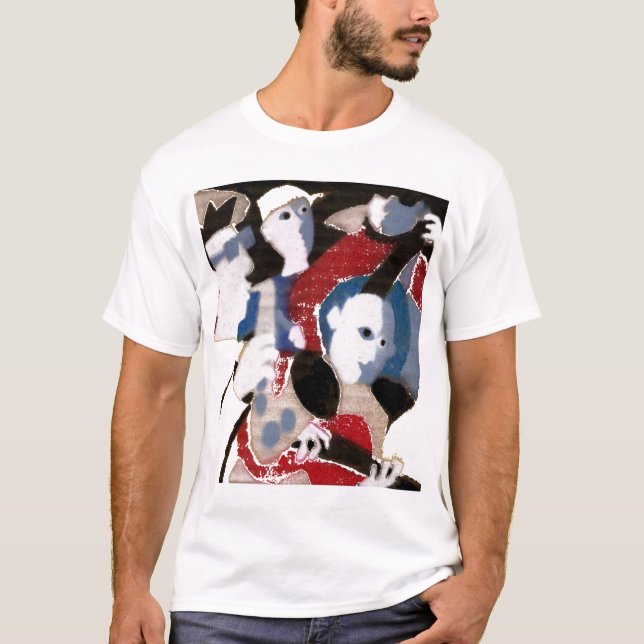 Camiseta cuarteto del jazz (Anverso)