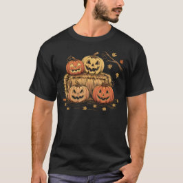 Camiseta Cuarteto espeluznante Jack-o'-Lantern