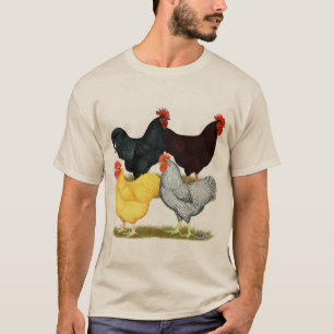 Camiseta Cuarteto pesado del pollo del gallo