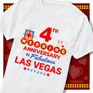 Camiseta Cuarto aniversario de bodas: fabulosa pareja de La
