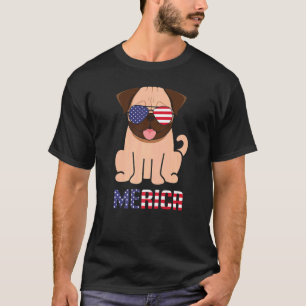 Camiseta Cuarto De Julio Bulldog Francés Tees Frenchie Amer