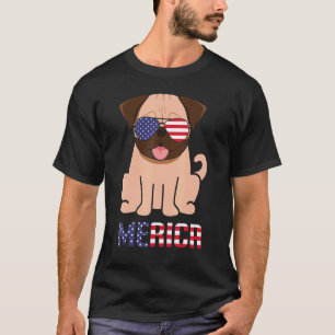 Camiseta Cuarto De Julio Bulldog Francés Tees Frenchie Amer