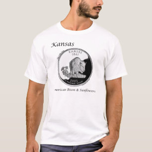 Camiseta Cuarto del estado - Kansas
