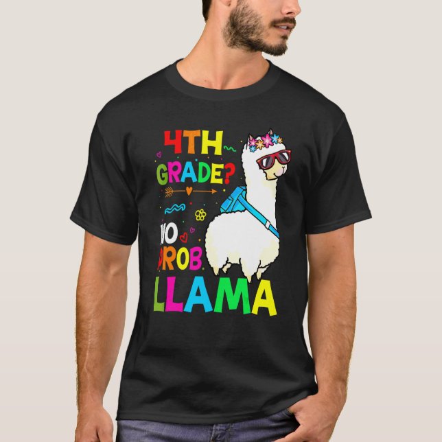 Camiseta Cuarto Equipo Maestro de 4to Grado Arcoíris Sin Pr (Anverso)