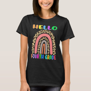 Camiseta Cuarto grado Chicas arcoiris Equipo de profesores 