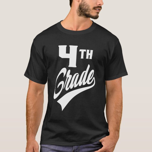 Camiseta Cuarto Grado de la Escuela Secundaria (Anverso)