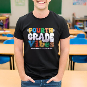 Camiseta Cuarto Grado de Vibes de Vuelta a la Escuela