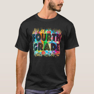 Camiseta Cuarto Grado Feliz El Último Día De La Escuela 4º