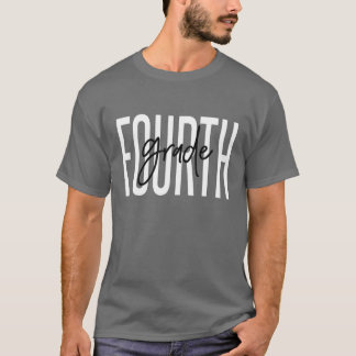 Camiseta Cuarto Grado Para Profesores Equipo De Cuarto Grad