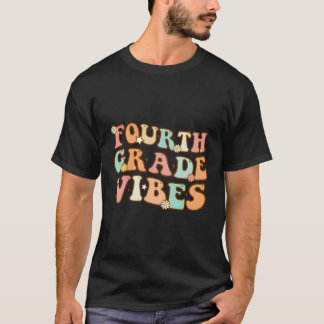 Camiseta Cuarto Grado S 1º Día De Enseñanza 4º Grado Profes