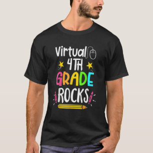 Camiseta Cuarto Grado Virtual De Vuelta A La Escuela
