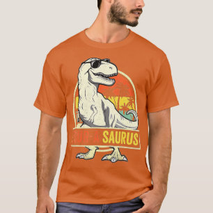 Camiseta Cuatro a Saurus cumpleaños T Rex 4 años Dino 4D