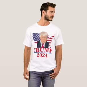 Camiseta Cuatro años más Trump 2024