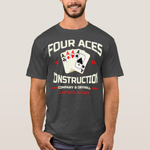 Camiseta Cuatro Ases Construction Co. de Roseanne
