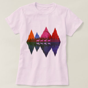 Camiseta Cuatro caballos