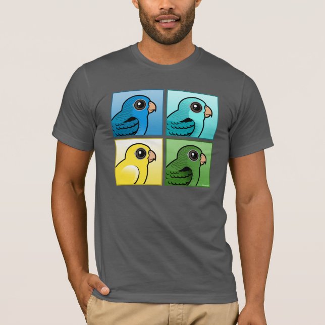 Camiseta Cuatro color Linnies (Anverso)