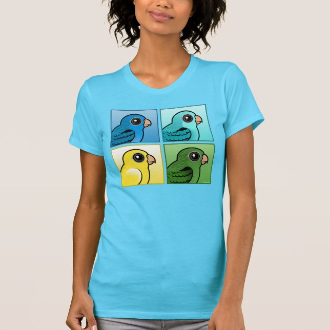 Camiseta Cuatro color Linnies (Anverso)