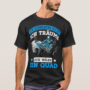 Camiseta Cuatro controladores dicen Offroad ATV Quad Biker