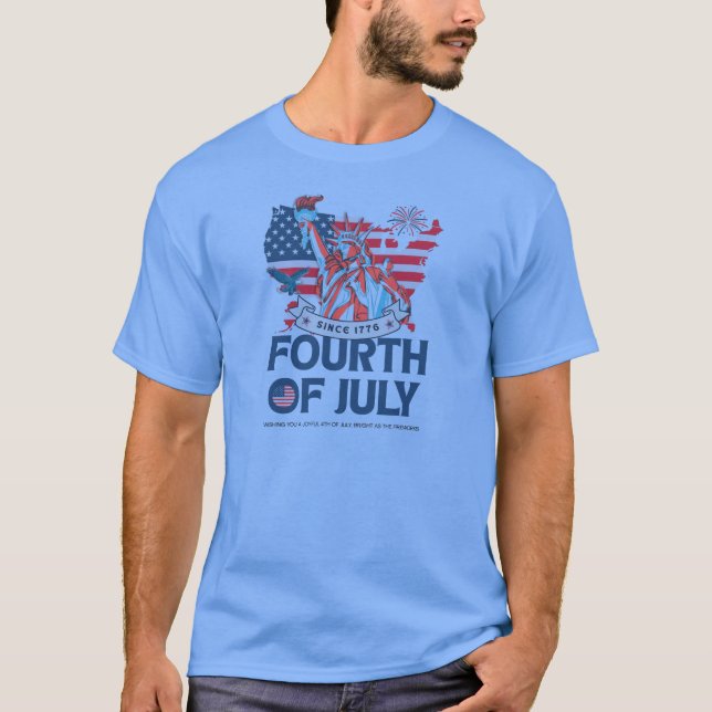 Camiseta Cuatro de julio (Anverso)