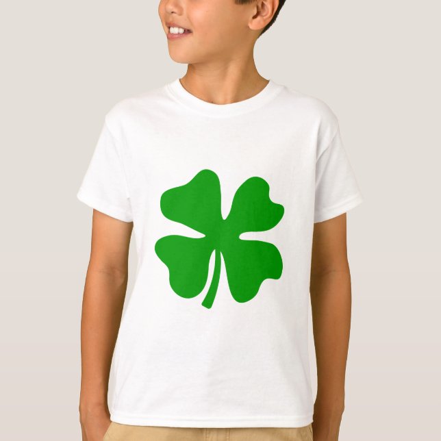 Camiseta Cuatro día del St Patty afortunada del trébol el | (Anverso)
