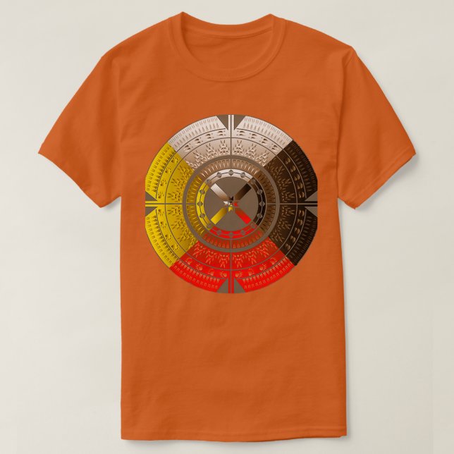 Camiseta Cuatro direcciones (Diseño del anverso)