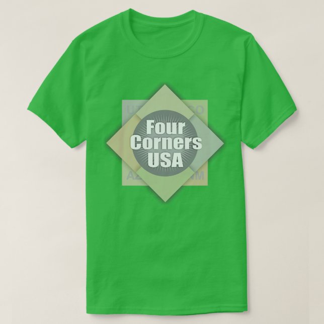 Camiseta Cuatro esquinas (Diseño del anverso)