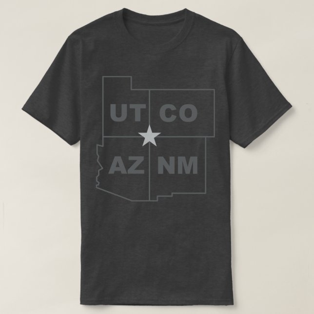Camiseta Cuatro esquinas 2 (Diseño del anverso)