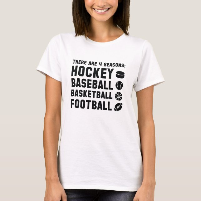 Camiseta Cuatro Estaciones Deportes (Anverso)
