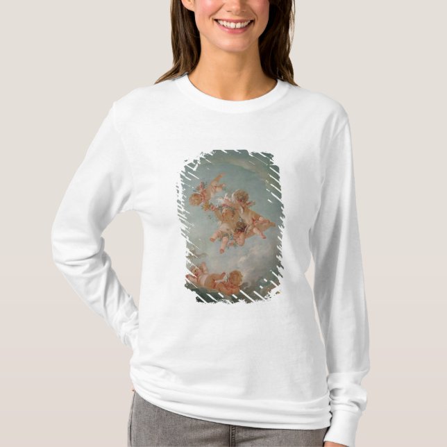 Camiseta Cuatro estaciones en el Salle du Conseil - (Anverso)