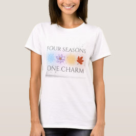 Camiseta Cuatro Estaciones Un Encanto – Arte Femenino