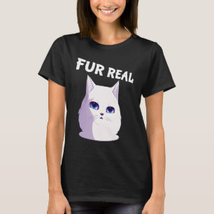 Camiseta Cuatro Gatos Reales Diciendo Juego de Palabras Int