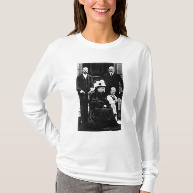 Camiseta Cuatro generaciones de derechos del Victorian (Anverso)