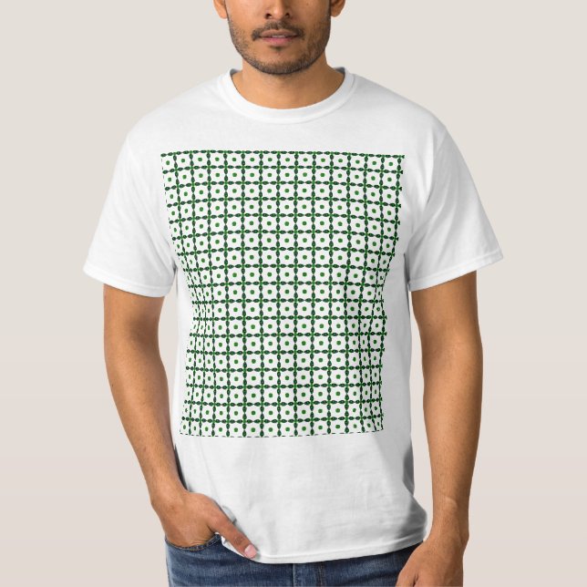 Camiseta Cuatro hojas coloridas (Anverso)