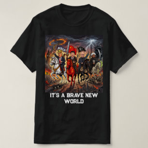 Camiseta Cuatro Jinetes del Nuevo Mundo Valiente