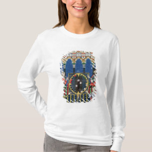Camiseta Cuatro jugadores árabes del backgammon