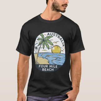 Camiseta Cuatro millas de playa Port Douglas Australia
