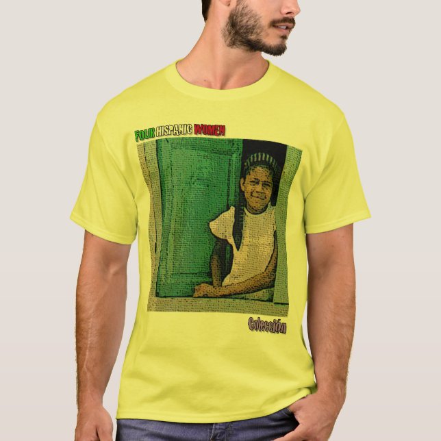 CAMISETA CUATRO MUJERES HISPANAS (Anverso)