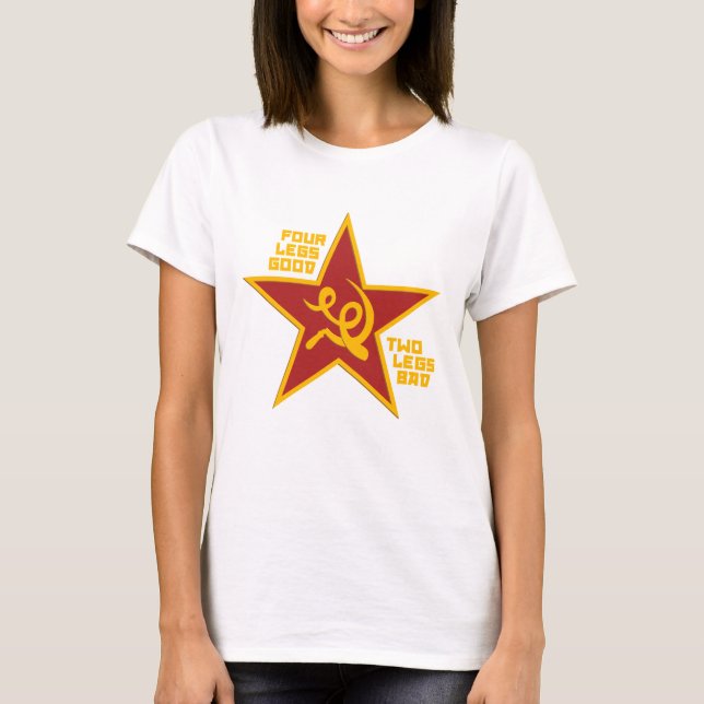Camiseta Cuatro patas bueno (Anverso)
