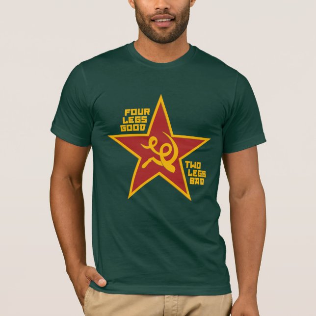 Camiseta Cuatro patas bueno (Anverso)