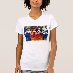 CAMISETA CUATRO PERRITOS