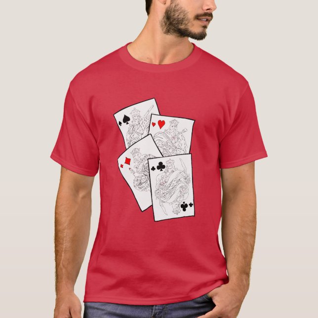 Camiseta Cuatro reyes (Anverso)